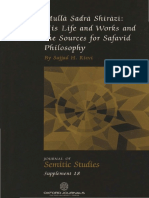 Sajjad H. Rizvi - Mullā Adrā Shīrazī. His Life and Works and The Sources For Safavid Philosophy