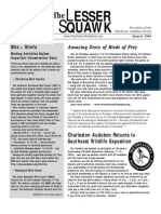 December-January 2006 Lesser Squawk Newsletter, Charleston Audubon