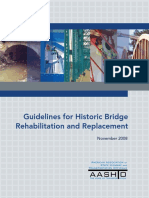 Guidelines For Historic Bridge Rehabilitation and Replacement