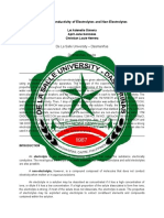 Electrical Conductivity of Electrolytes and Non - Intro en Abstract