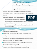 Administrative Model of Decision Making