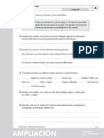 Ampliación: Fecha: Nombre y Apellidos