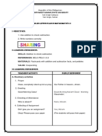 Detailed Lesson Plan in Mathematics Repaired