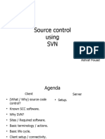 Source Control Using SVN: Prepared by Ashraf Fouad