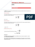 Dynamique Des Fluides 2 Bac Science Dingenieur