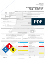 Msds PER POX 32