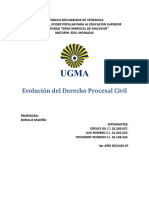 Evolución Del Derecho Procesal Civil