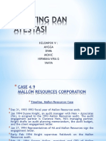 Auditing Dan Atestasi Case 4.9 Mallon Reources Corp.