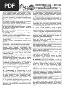 Geografia - Pré-Vestibular Impacto - Exercícios I