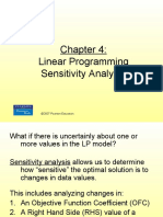 Linear Programming Sensitivity Analysis: © 2007 Pearson Education