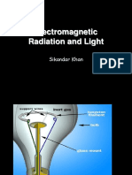 Electromagnetic Radiation and Light: Sikandar Khan