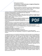 Comportamiento Reológico de Alimentos e Importancia para Un Ingeniero Bioquímico en La Selección de Bombas para El Transporte Adecuado