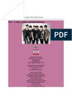 Yummy: Exo - Lucky (Guitar Chords/rom/eng)