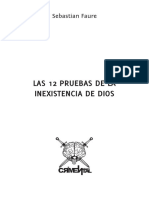 Las 12 Pruebas de La Inexistencia de Dios - Sebastian Faure