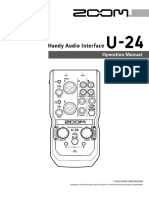 How To Use Zoom U24