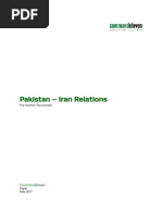 A Brief History of Iran-Pakistan Pre-Islamic Revolution Relations PDF