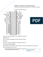 Microprocessor 8085 Pin Configuration