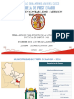 Municipalidad Distrital de Langui 1