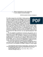 Las Obras Evangélicas de Sahagún y Los Códices Matritenses