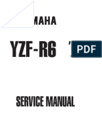 Yamaha Yzfr6 Yzf-R6 1998-2002 Factory Service Repair Manual PDF