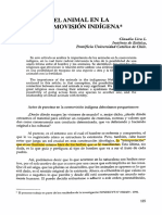 El Animal en La Cosmovision Indigena