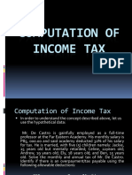 Computation of Income Tax