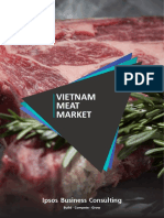 Meat Market in Vietnam