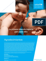 La Primera Infancia Importa para Cada Niño