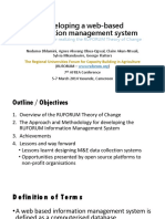 Developing A Web-Based Information Management System