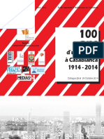 100 Ans D'urbanisme À Casablanca 1914 - 2014