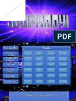 Jeopardy Activities Promoting Classroom Dynamics Group Form 77718