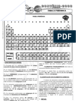 Química - Pré-Vestibular Impacto - Tabela Periódica - Características Gerais I