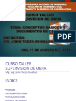 Conceptos Basicos y Documentos de Obra