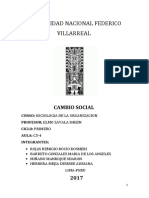 Cambio Social - en La Sociedad y en Las Organizaciones