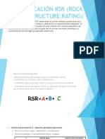 Clasificación RSR Rock Structure Rating