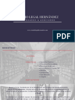 Estudio Legal Hernández Brochure - WWW, Estudiolegalhernandez - Com - Augusto Hernández Becerra