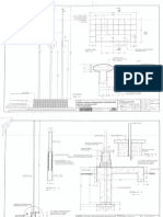 Detail of Flag Post Type Drawing