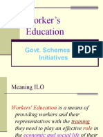 Worker's Education: Govt. Schemes and Initiatives