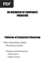 Overview of Corporate Financing