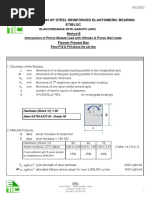 5321 Elastomeric Bearing Design AASHTO For P18 & P19 A