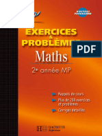 Exercices & Problèmes Maths 2e Année MP