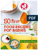 Baby First Food Recipes