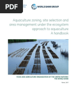 Aquaculture Zoning, Site Selection and Area Management Under The Ecosystem Approach To Aquaculture A Handbook