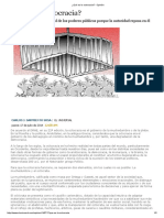 ¿Qué Es La Oclocracia - Opinión Carlos J. Sarmiento Sosa El Universal