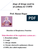 Lecture 4, 5 - Drugs Used in Bronchial Asthma & COPD