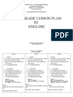 Multi Grade Lesson Plan in English1