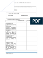 Formato Evaluación de Entrevista de Personal