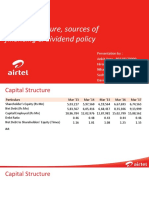 Corporate Finance Bharati Airtel