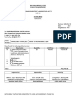 Nbs Purchase Order