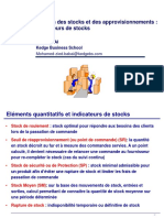 Indicateurs de Stocks